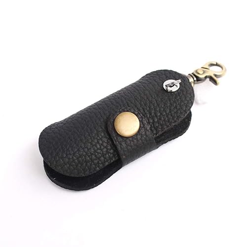 Soft Genuine Leather Key Organizer Pocket Case for Car Key &Door key Holder