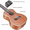 Ranch Left Handed Ukulele Tenor 26 inch Wooden Ukelele for Adults Beginners Professional with Padded Gig Bag