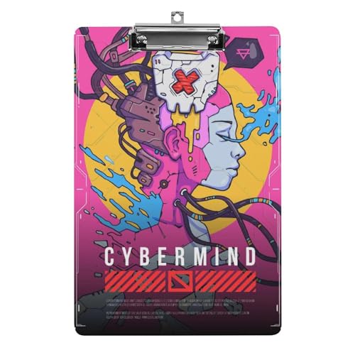 Planchette à pince A4 Cybermind pour la prise de notes au bureau et au restaurant