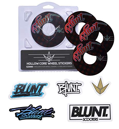 BLUNT Scooters - Pegatinas para ruedas (120 mm)