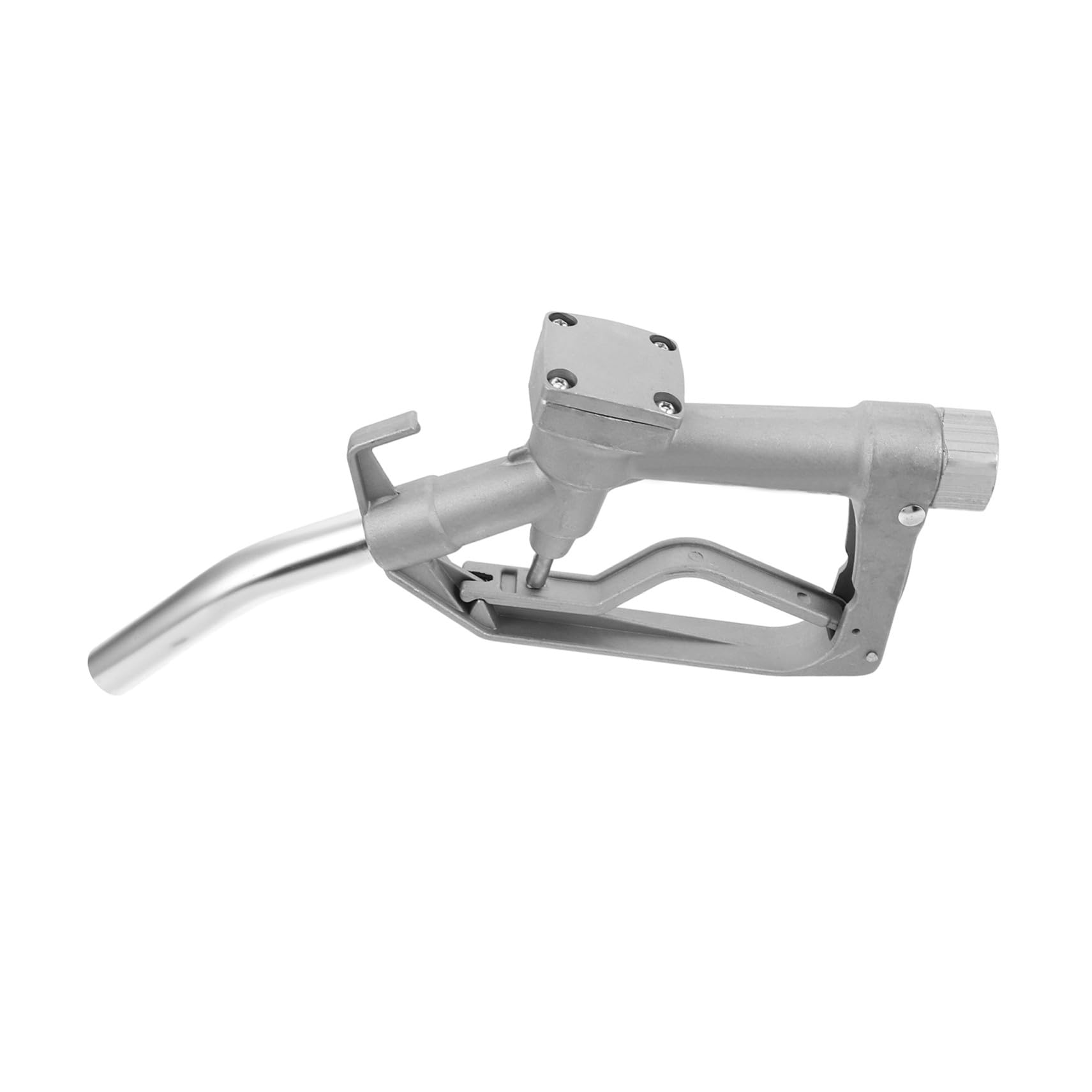 STOBAZA Pistolet à Huile Manuelle Buse de Carburant pour Les Voitures Buse d'huile Manuelle Simple Silver