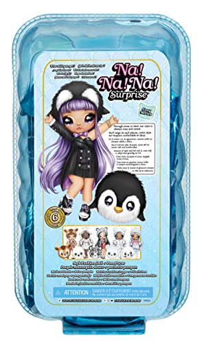 Muñeca Na! Surprise Evie Von HOO 19 cm estilo Snow Owl miniatura 6