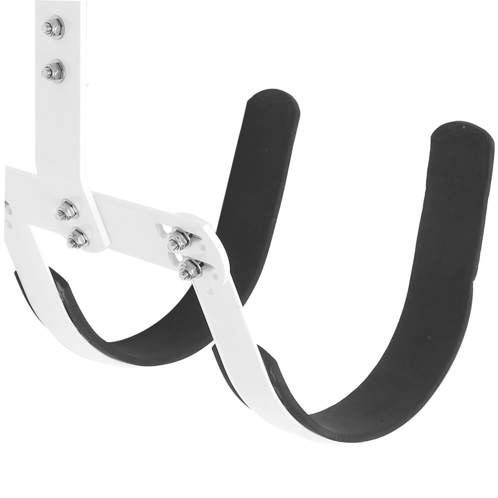 Verstellbarer Snare Drum Carrier mit Weißem Schultergurt aus Aluminiumlegierung Leicht und Einfach zu Montieren Zubehör für Trommel Groß und Marching Band