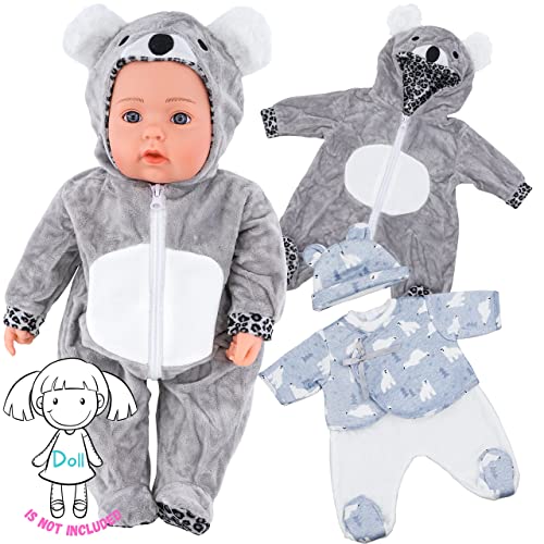 BiBi Doll Baby Doll & Reborn Clothes Set, 20" (50cm) - Image 3
