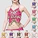 Women's Glitter Sequin Fringe Bra Top Sparkly Tassel Crop Top Belly Dance Rave Clubwear Vest
