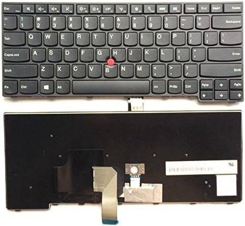 New Laptop Backlit Keyboard Replacement for IBM Lenovo Thinkpad Edge E431 E440 Thinkpad L440 T431s T440 T440p T440s 04X0101, US Layout Black Color