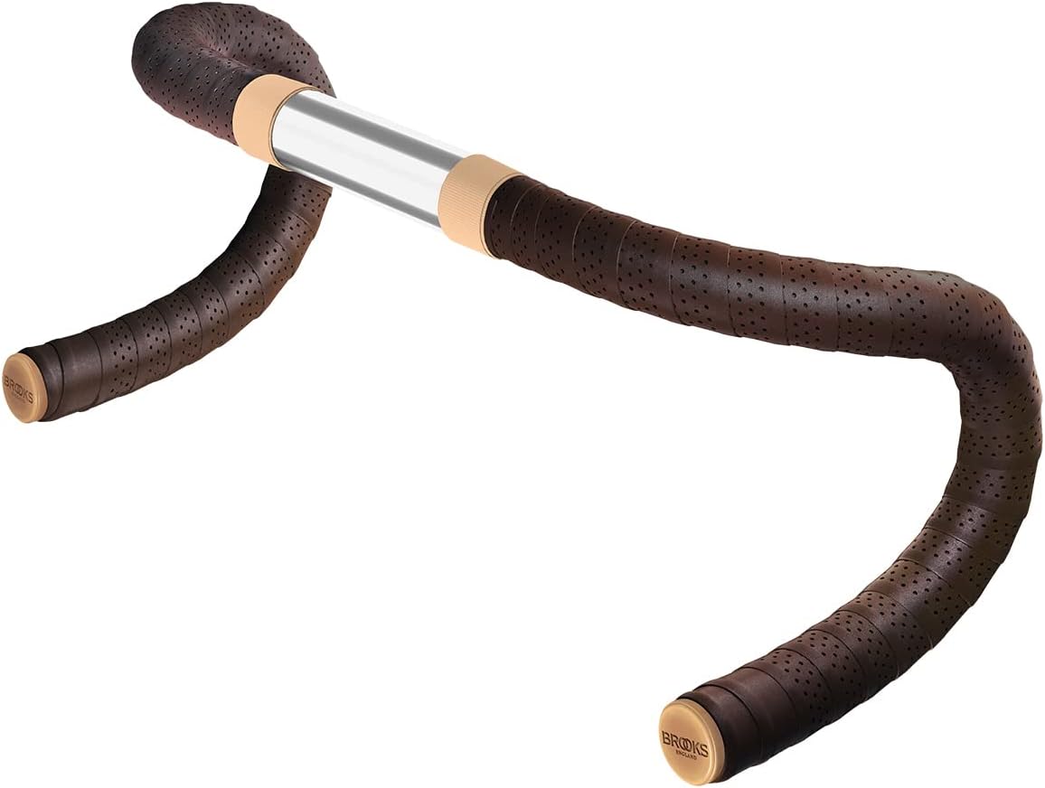 Brooks England Microfiber Waterproof Bar Tape Brown for Road Bikes