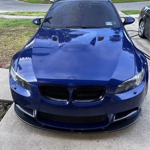Diffuseur pare-chocs avant BMW E90 E92 M3 couteau vent carbone - 3