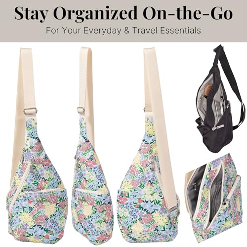 Image of Baggallini Mini Sling - 12x7 Sling Crossbody Bag Backpack with Adjustable Shoulder Strap