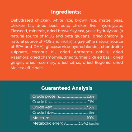 Image of Fidele+ Senior Dog Food | 2.7kg | Real Chicken with Turmeric & Coconut Oil | Joint Support | Easy Digestion | Strong Immunity | No Wheat & Soy