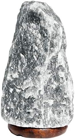 EVOLUTION SALT COMPANY Small Grey Salt Lamp, 96 OZ