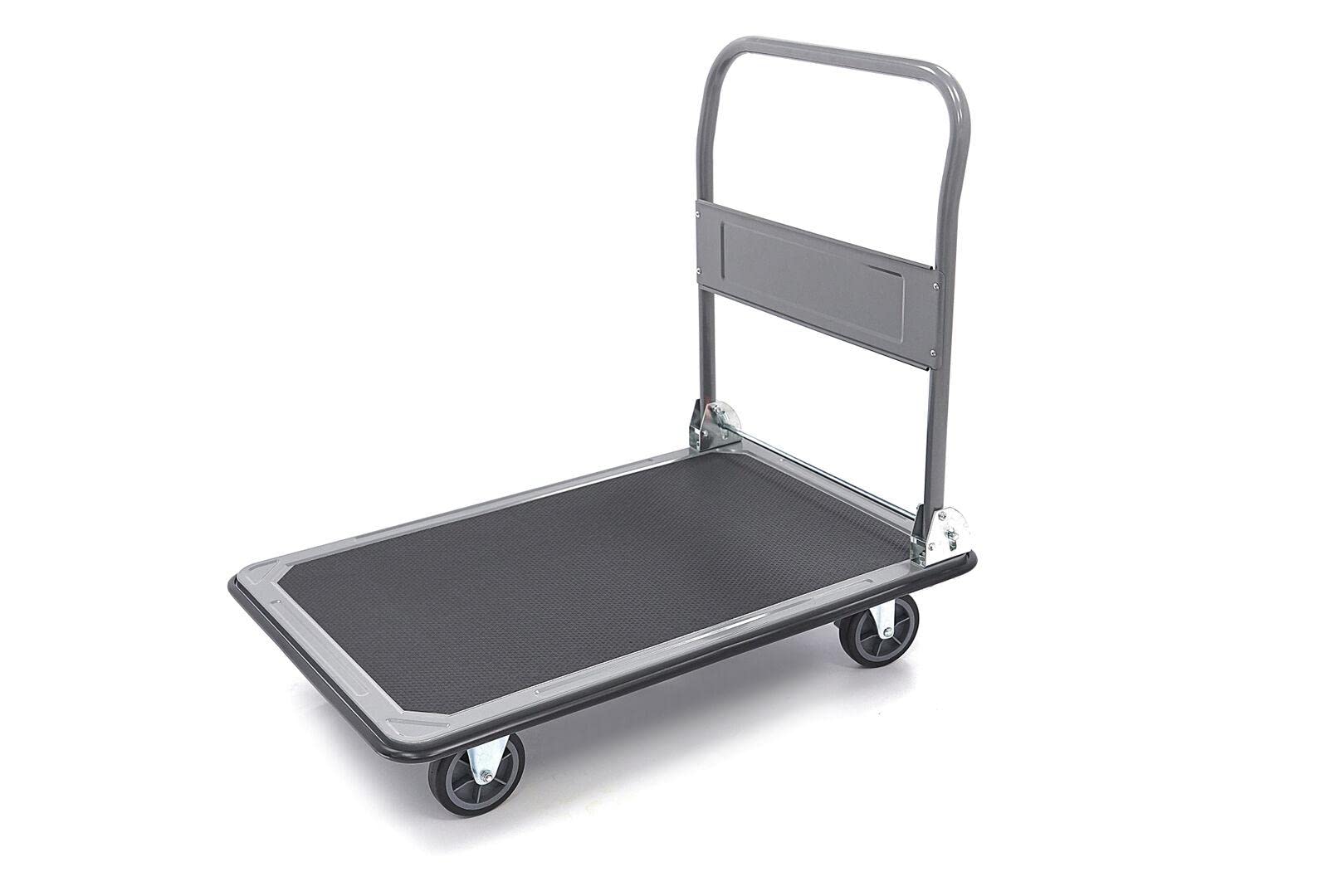 Carrello di trasporto pieghevole HBM 350 kg, carrello di trasporto con freno