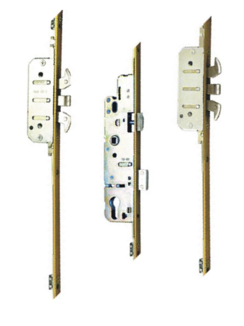 AGB Poseidon Bolts Upvc Door Lock 35mm Backset 4 Hooks 2 Pins