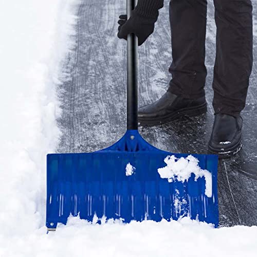 Earthway Polar Tech 90026 Contractor 26 Inch Snow Shovel With Metal Cutting Edge, Long Fiberglass Handle Shaft, Ergonomic D Handle And Quick Assembly #TOP5