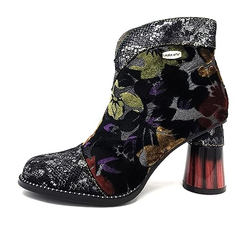 LAURA VITA Gucstoo 10, Ankle Boot Mujer, Granate, 39 EU
