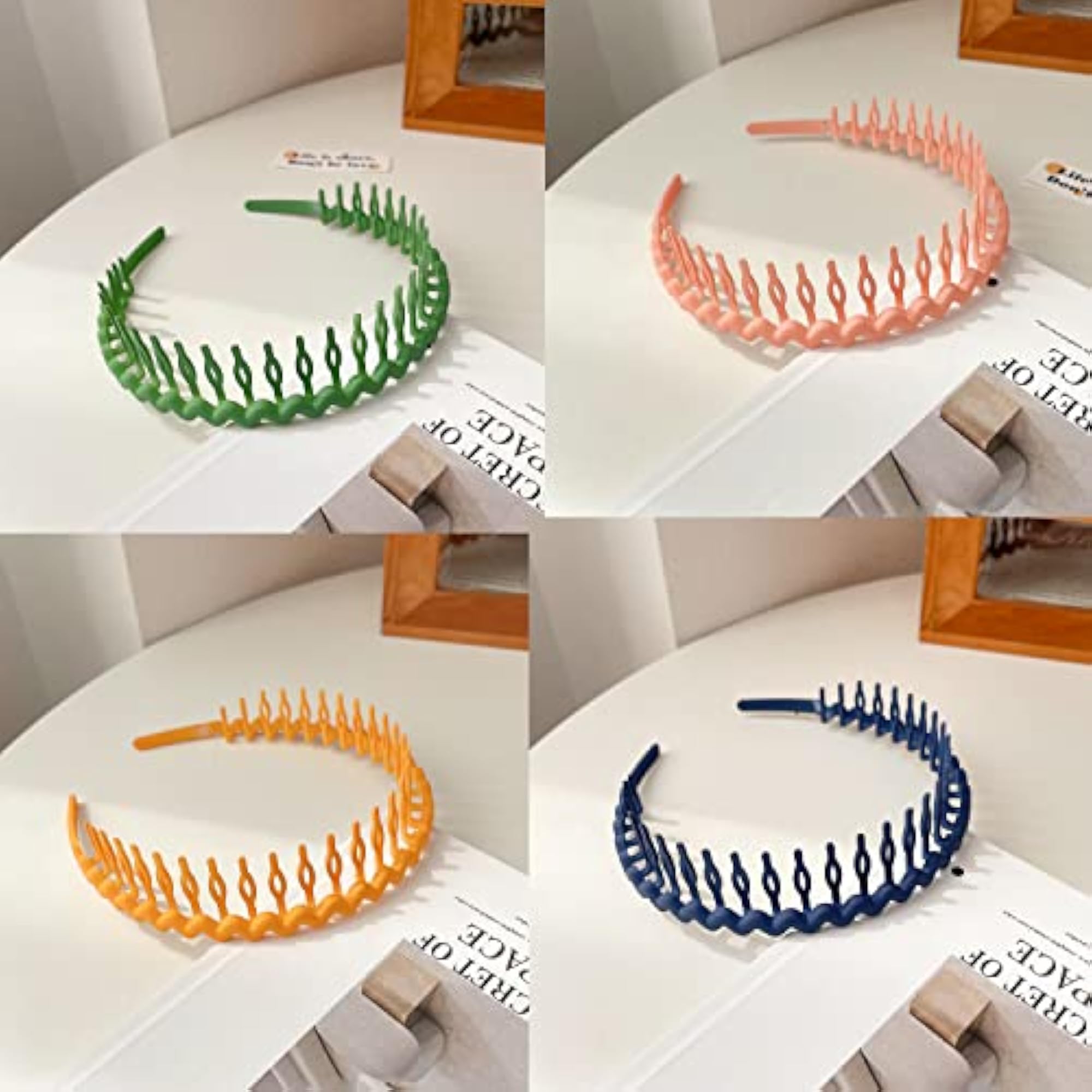 5 Pcs Zigzag Hair Bands Set for Birthday Accessories