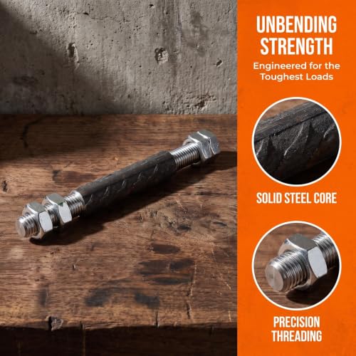 Soporte de rueda sólido YARNOW de 20x160 mm para carretilla de alta resistencia 4