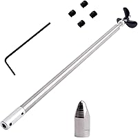 Vista 10 de Jutagoss Hélice del eje de transmisión para RC Boat L 11.811 in Eje,Manga L250mm,Hélice D36mm para eje de motor de 0.157 in