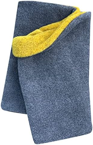 Wollhuhn Warm Boys/Girls Our Warmer Winter Loop / Snood Scarf / Slip-On Scarf Two Layers Fleece To Reverse