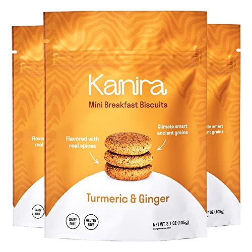 Kanira Turmeric & Ginger Breakfast Biscuits Healthy