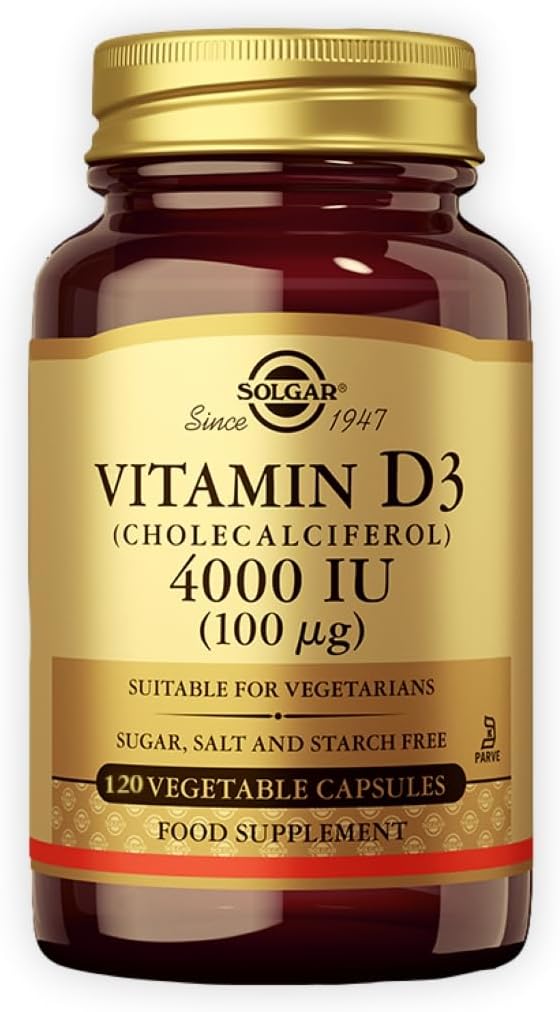 Solgar Vitamine D3 4000IU 120 capsules
