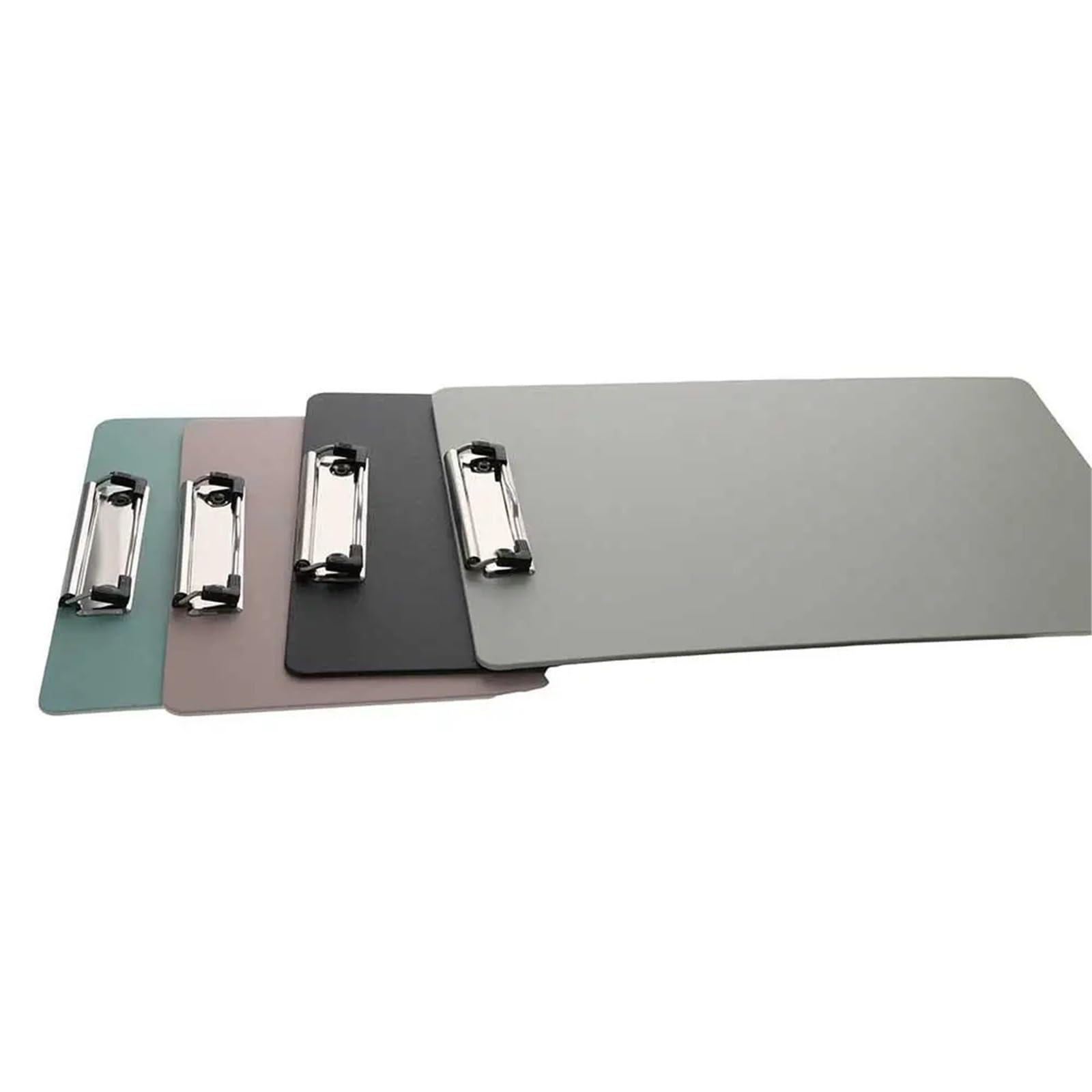 Lot de 10 porte-blocs en plastique pour fournitures scolaires et de bureau (rose A4)