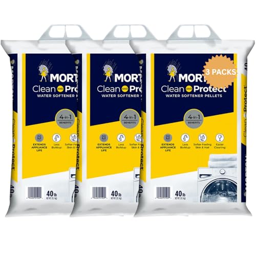 Comparison: Best Salt For Kinetico Water Softener 2 3 Pack Clean and Protect Water Softener Salt Pellets – (40 lb Bags, 120 lbs Total) – Reduces Scale, Softens Hard Water, Appliance Efficiency, Compatible with Water Systems