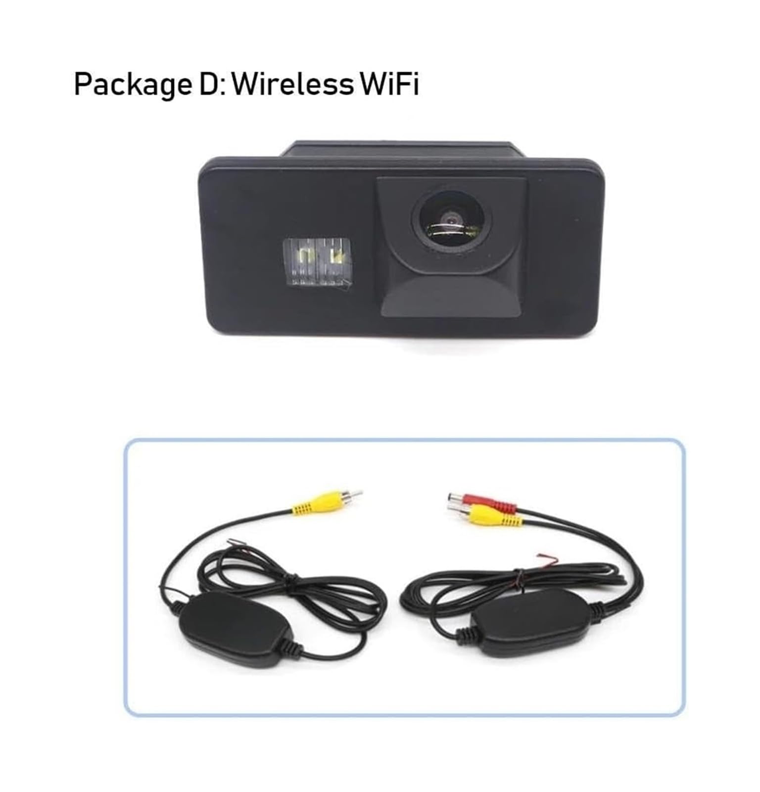 Telecamere Visione Posteriore Telecamera di Backup per Retromarcia Senza Fili per Parcheggio per BMW X3 E83 2003-2010(Camera Wireless)