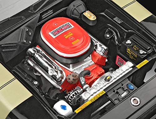 Revell Modellbausatz F&F Dominics 1971 Plymouth GTX I MaÃstab 1:24 I Fast & Furious I Detailreiche Nachbildung I Unlackiert I Starter Kit mit Basis-Zubehör I Für Fortgeschrittene – Bild 4