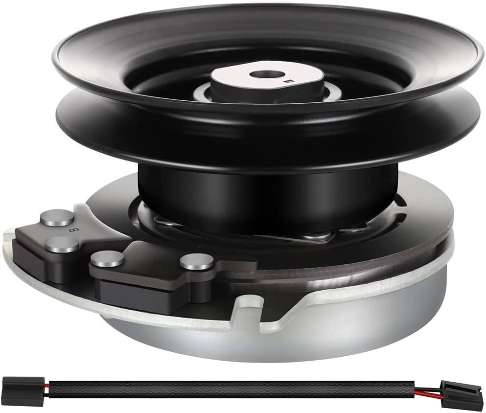 OCPTY Electric PTO Clutch 717-04376 Fit for Bolens for Cub Cadet for Huskee for MTD for Sears Craftsman for Troy Bilt for White Outdoor: 717-04376, 717-04376A, 917-04376, 917-04376A