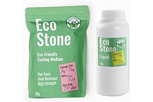Eco Stone Casting Resin Kit: Fast-Curing, Water-Based Casting Solution
