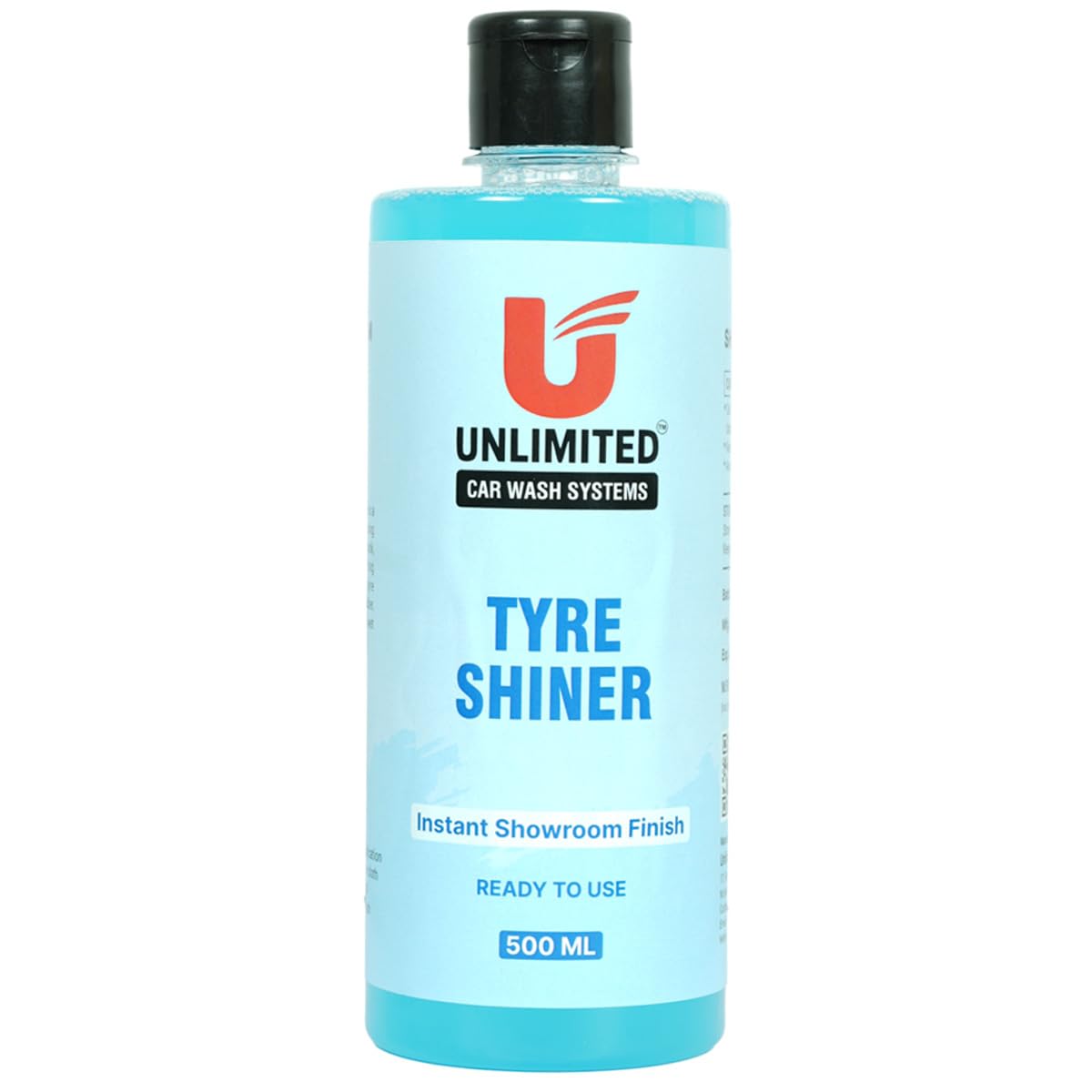 Unlimited Tyre Shine Pro 500 ml | High Gloss Wet Look Tyre Polish | Long Lasting Tyre Dressing | Non-Greasy, No Sling Formula | Restores Deep Black Finish-image-10