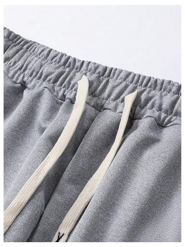 SOLY HUX Men's Drawstring High Waisted Graphic Sweatpants Tapered Leg Workout Pants with Pockets3