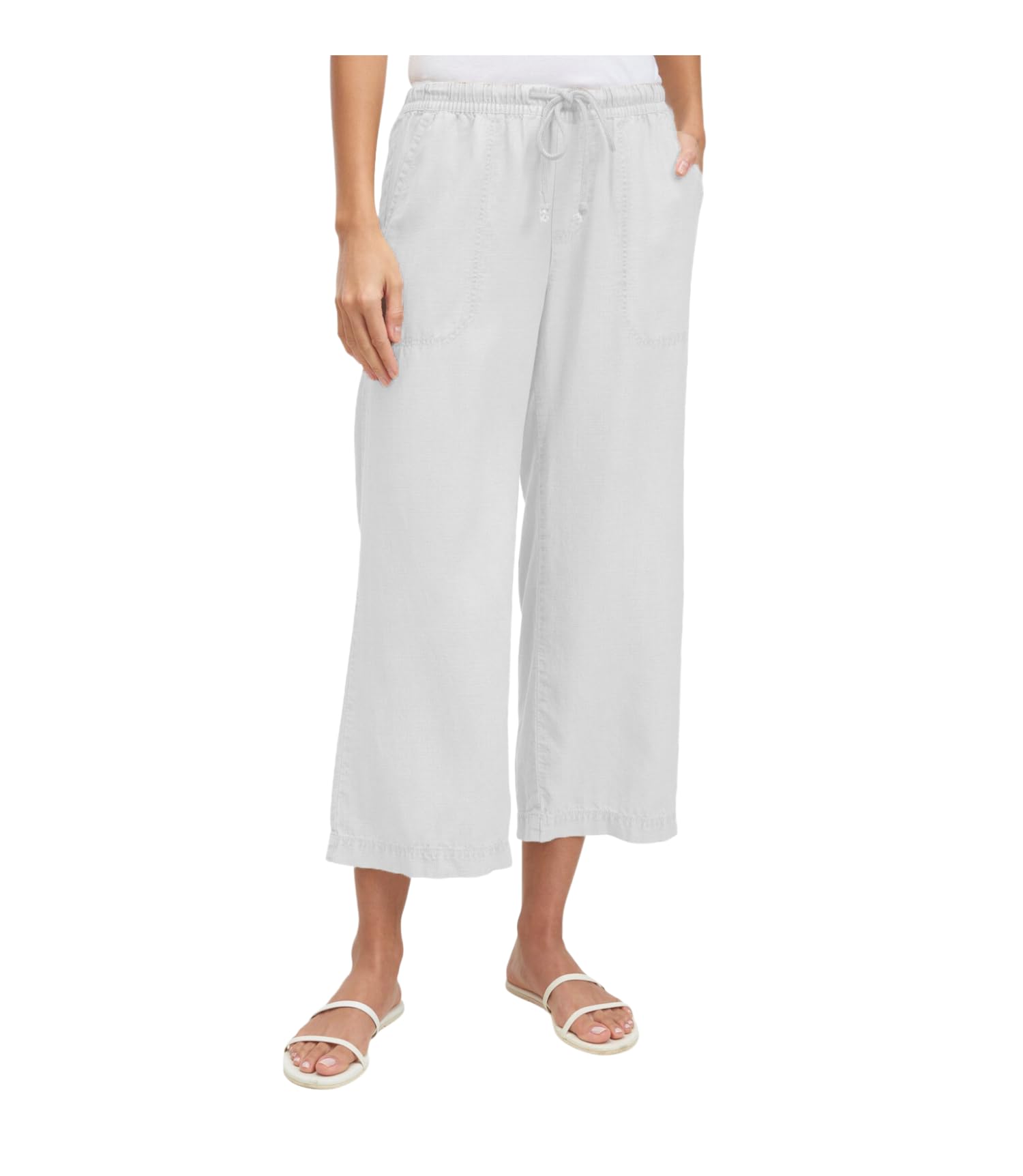 Splendid Womens Angie Crop Wide Leg Pant
