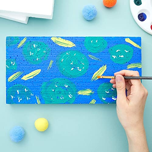 Juvale 6 Pack Craft Foam Sheets, 1 Inch Thick Rectangle Blocks For Floral Arrangements, Diy Projects, Packing (12 X 6 X 1 In) #TOP2