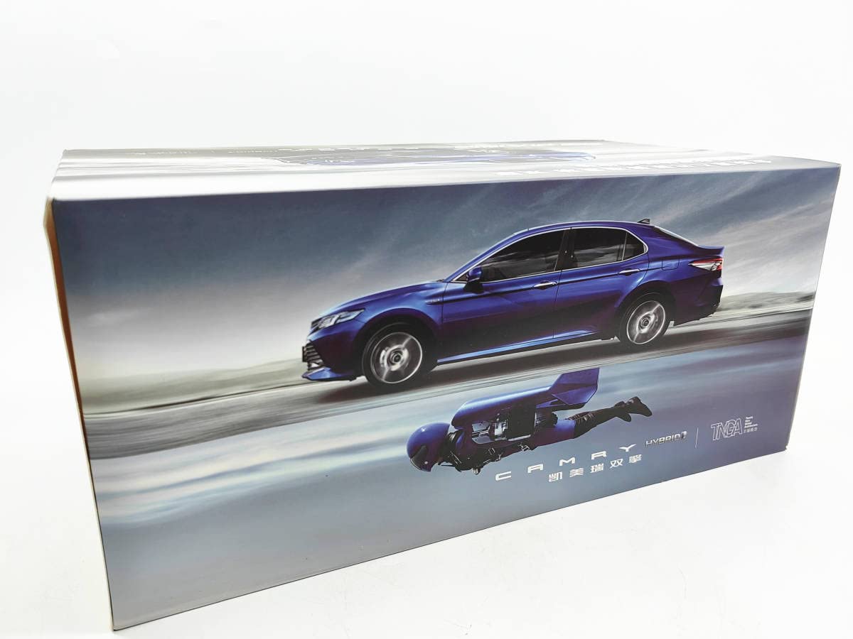 Amazon | 1/18 ミニカー カムリー 青 | ミニカー・ダイキャストカー