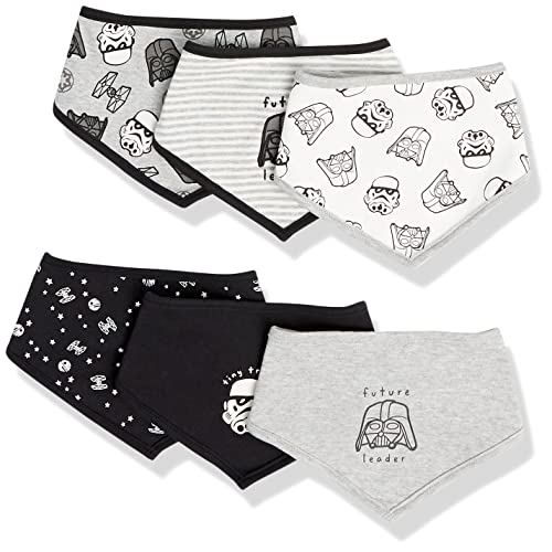 Image of Amazon Essentials Disney | Marvel | Star Wars Baby Boys' Bibs, Multipacks