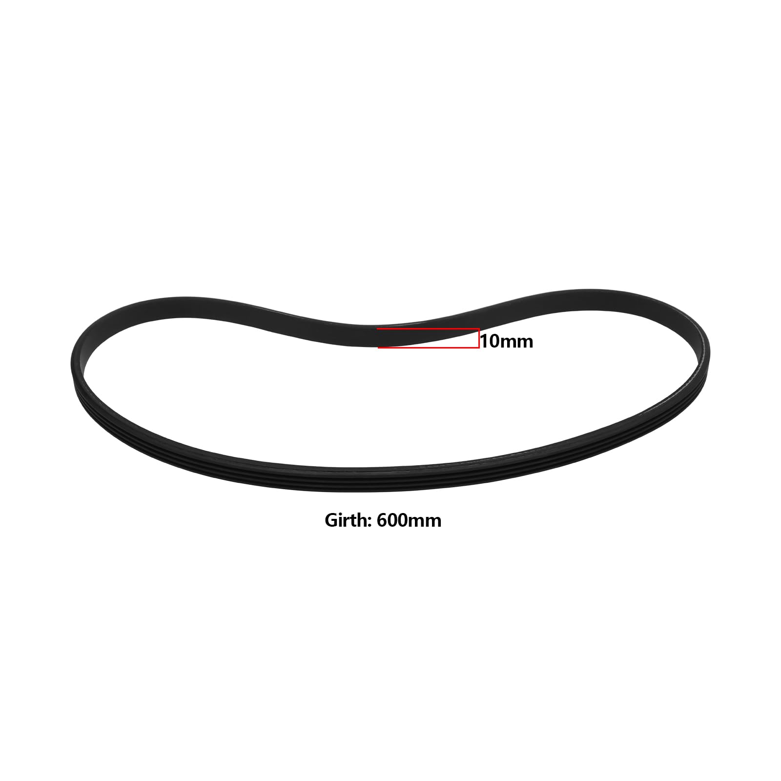 LT Easiyl 2pcs 4PJ600 Transmission Belt Rubber Timing Belt Synchronous Belt Compatible with Sears Craftman 19.224000 119.224010 351.224000 Electric Band Saw Machine - Image 4