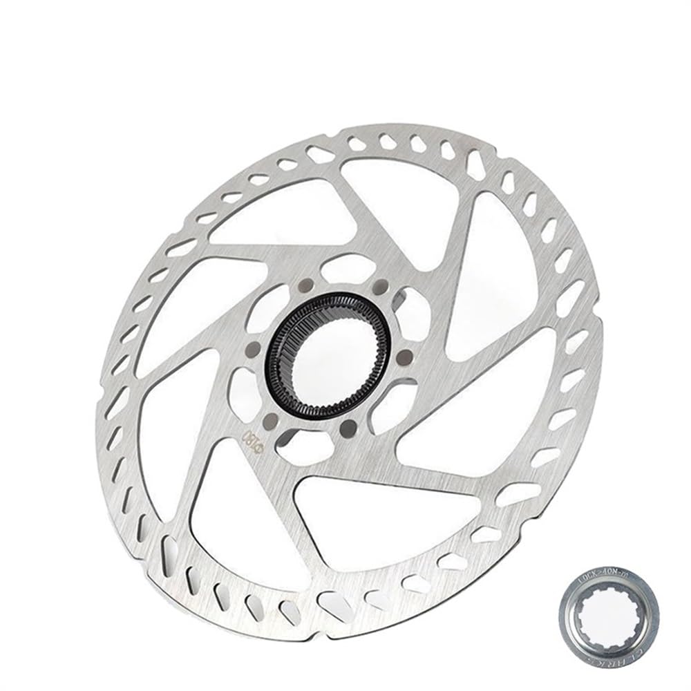 Dischi Freno Mtb Rotore freno bici Centerlock 160mm 180mm 203mm rotori disco Hydra in acciaio inossidabile for pastiglie a MTB da strada(Centerlock160-203)