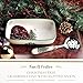 Spode Christmas Tree Cranberry Sauce Serving Dish with Slotted Spoon (8