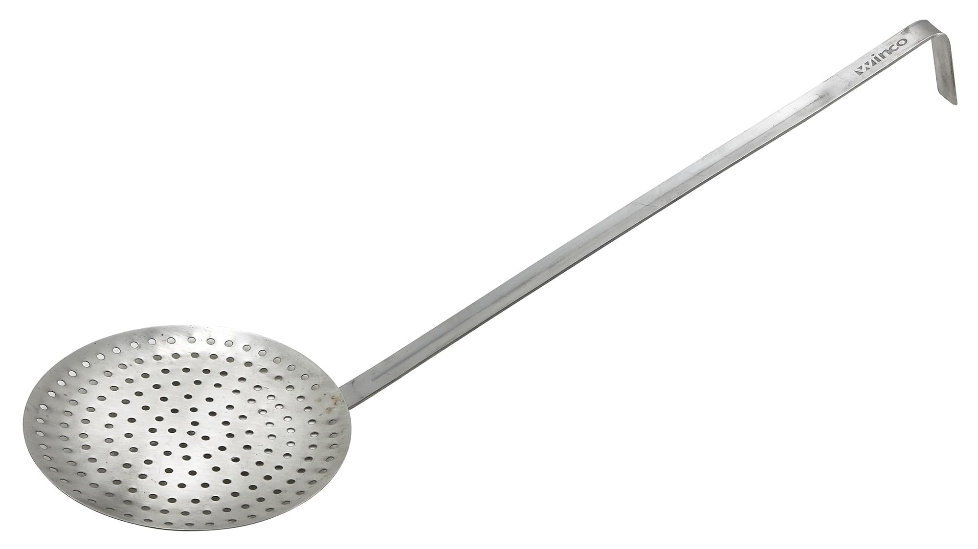 Round Stainless Steel Skimmer by Winco – 5.75", Stainless Steel, Model SCS-6