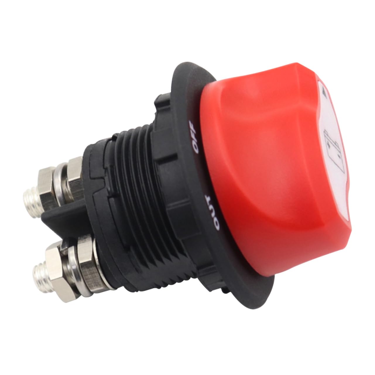 Balacoo Battery Cut Off 32v Marine Battery Disconnect Switch Strong Material Boat Switch Panel Rv Dual Battery Box On/Off