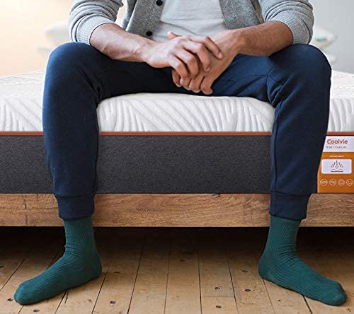 Coolvie Full Mattress, 10 Inch Memory Foam And Innerspring Hybrid Mattress In A Box, Individually Pocket Spring With Multi Layer Comfy Cool Memory Foam, Certipur-Us Certified, No-Risk 100 Night Trial #TOP5