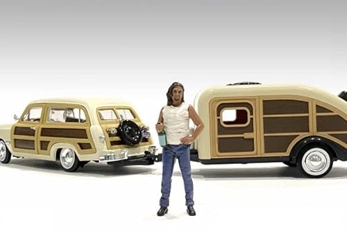 American Diorama Campers Figure 3 1/24