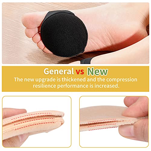 Image of SooGree Ball of Foot Cushions (5 Pairs Black)