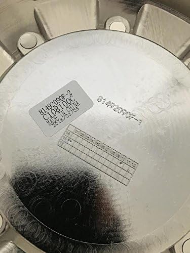 Mayhem Wheels 8100 C108100C 81492090F-2 81492090F-1 Chrome Wheel Center Cap