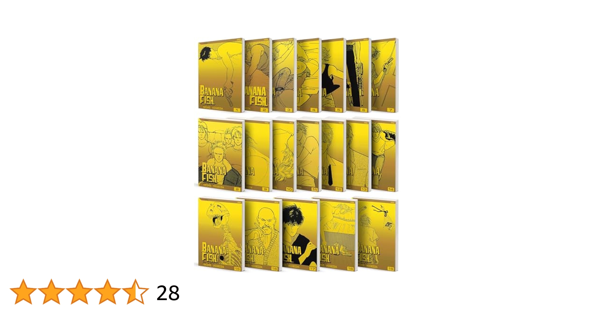 Banana Fish Manga Complete 19-book Set Vol. 1-19 by Akimi