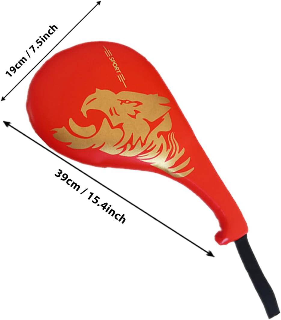 Taekwondo Rebreakable Boards 2Pcs and 2PCS Taekwondo Kick Pads Punching Boards Martial Arts Breaking Boards Karate Boards Boxing Training Equipment Gifts for Striking Target Youth Beginners