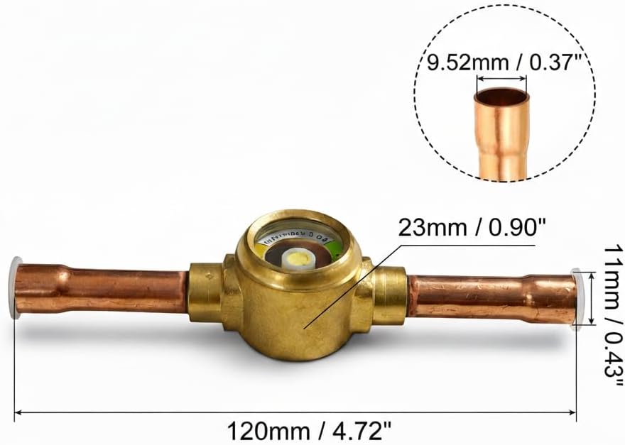 Sight Glass, 3/8 X 3/8 Sweat (5 Pieces)