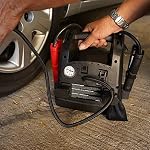 Schumacher SJ1330 Démarreur AGM Rechargeable pour Véhicules à Gaz et Diesel - 1000 Ampères avec Compresseur d'Air et Station d'Énergie 12V DC, USB
